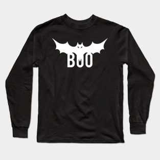 Boo! - Black Long Sleeve T-Shirt